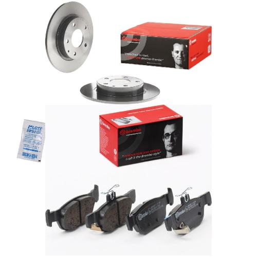 BREMBO Bremsscheibe 08.C653.11 + Bremsbelagsatz, Scheibenbremse P 49 064 Bild BREMBO Bremsscheibe 08.C653.11 + Bremsbelagsatz, Scheibenbremse P 49 064