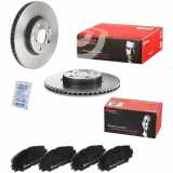 BREMBO Bremsscheibe 09.A535.21 + Bremsbelagsatz, Scheibenbremse P 83 082