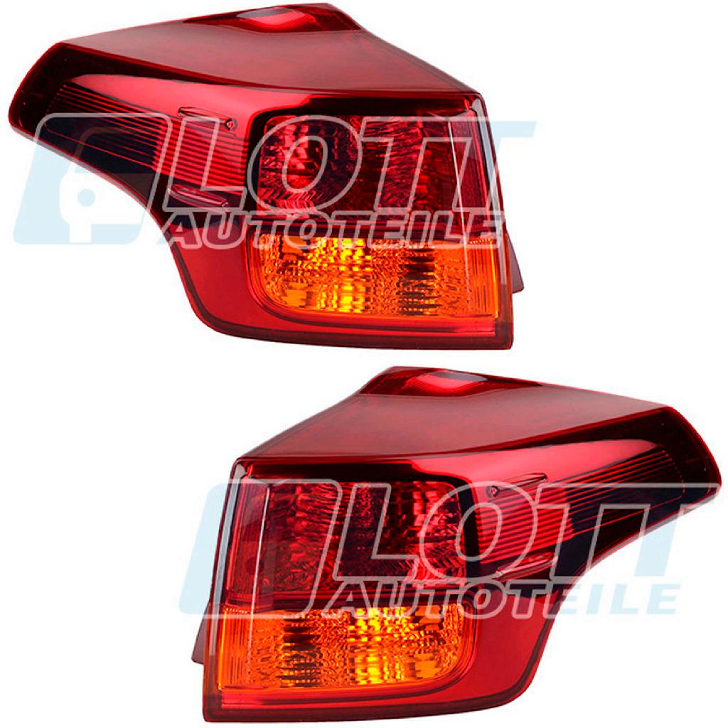 JOHNS Heckleuchte 81 44 87-1 + Heckleuchte 81 44 88-1