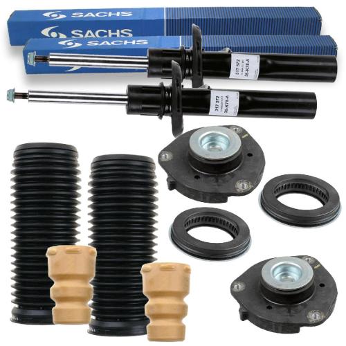 SACHS Wälzlager, Federbeinstützlager 801 038 + Federbeinstützlager 802 321 + Stoßdämpfer 317 572 + Staubschutzsatz, Stoßdämpfer 900 104 Bild SACHS Wälzlager, Federbeinstützlager 801 038 + Federbeinstützlager 802 321 + Stoßdämpfer 317 572 + Staubschutzsatz, Stoßdämpfer 900 104