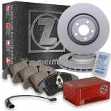 ZIMMERMANN Bremsscheibe 600.3232.20 + Bremsbelagsatz, Scheibenbremse 23326.175.1