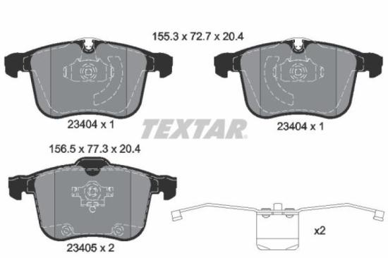 TEXTAR Bremsscheibe 92118303 + Bremsbelagsatz, Scheibenbremse 2340404 + Bremsscheibe 92118403 + Bremsbelagsatz, Scheibenbremse 2413701 Bild TEXTAR Bremsscheibe 92118303 + Bremsbelagsatz, Scheibenbremse 2340404 + Bremsscheibe 92118403 + Bremsbelagsatz, Scheibenbremse 2413701