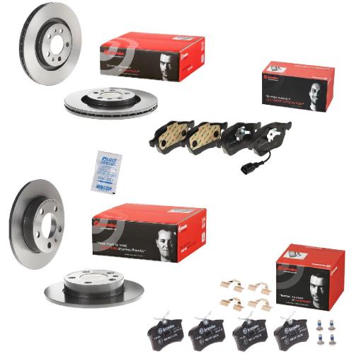 BREMBO Bremsbelagsatz, Scheibenbremse P 85 045 + Bremsbelagsatz, Scheibenbremse P 85 020 + Bremsscheibe 09.7012.11 + Bremsscheibe 08.7165.11 Bild BREMBO Bremsbelagsatz, Scheibenbremse P 85 045 + Bremsbelagsatz, Scheibenbremse P 85 020 + Bremsscheibe 09.7012.11 + Bremsscheibe 08.7165.11