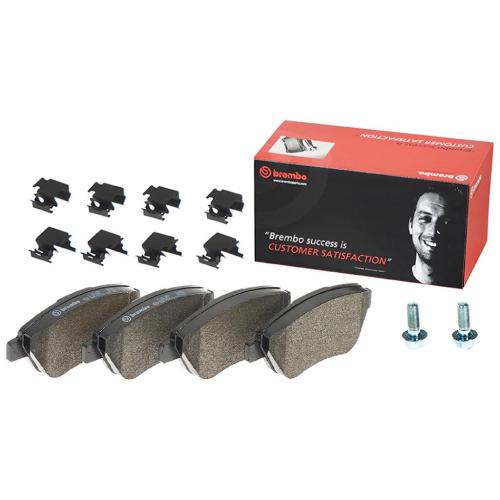 BREMBO Bremsscheibe 09.5843.3X + Bremsbelagsatz, Scheibenbremse P 59 051 Bild BREMBO Bremsscheibe 09.5843.3X + Bremsbelagsatz, Scheibenbremse P 59 051