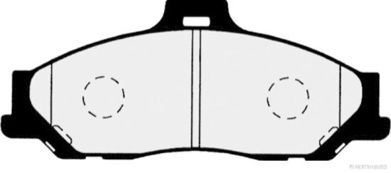 HERTH+BUSS JAKOPARTS Bremsscheibe J3303073 + Bremsbelagsatz, Scheibenbremse J3603062 Bild HERTH+BUSS JAKOPARTS Bremsscheibe J3303073 + Bremsbelagsatz, Scheibenbremse J3603062