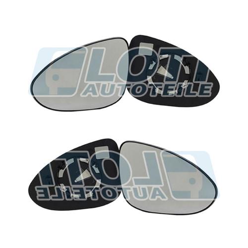 JOHNS Spiegelglas, Außenspiegel 21 07 37-80 + Spiegelglas, Außenspiegel 21 07 38-80 Bild JOHNS Spiegelglas, Außenspiegel 21 07 37-80 + Spiegelglas, Außenspiegel 21 07 38-80