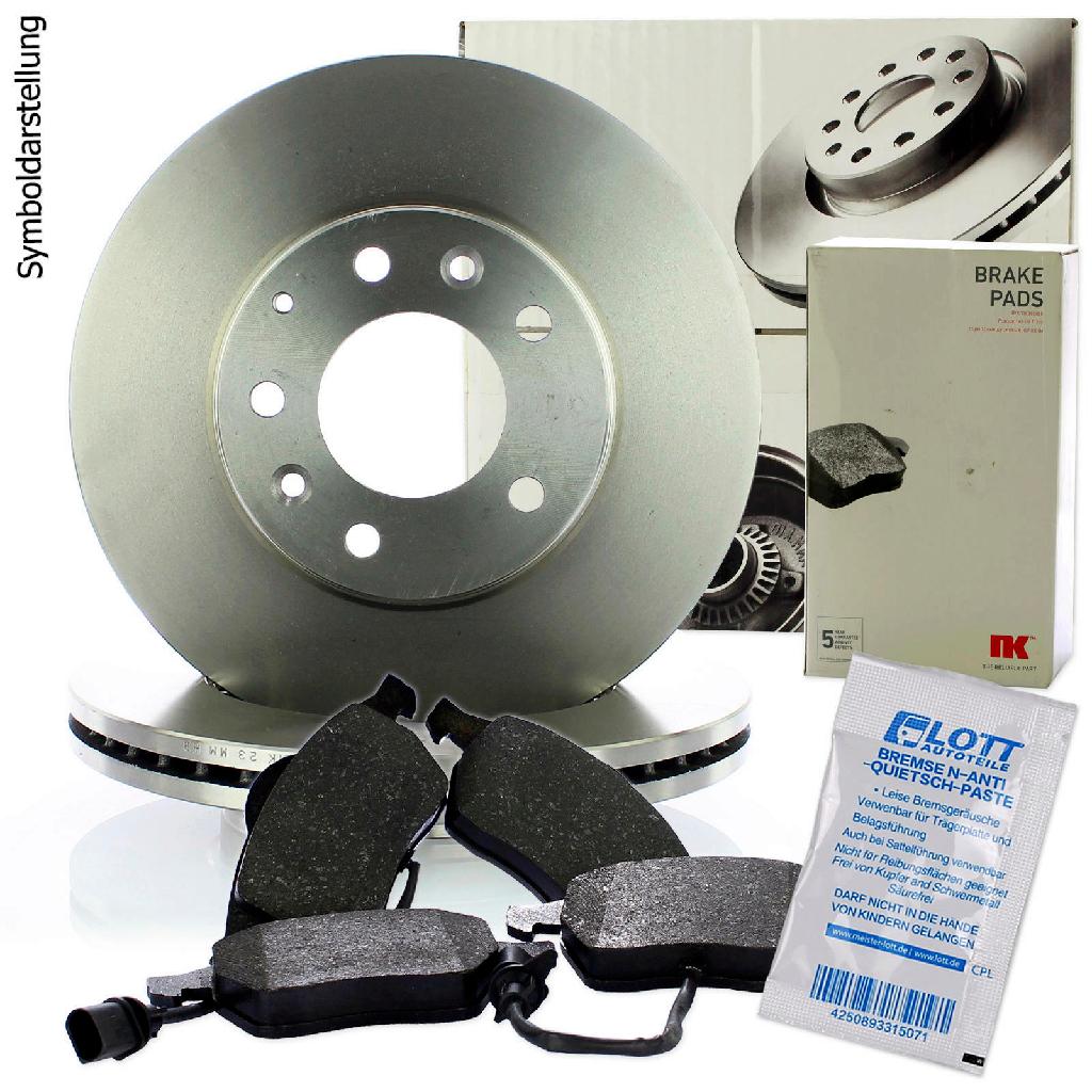 NK Bremsbelagsatz, Scheibenbremse 223245 + Bremsscheibe 203245