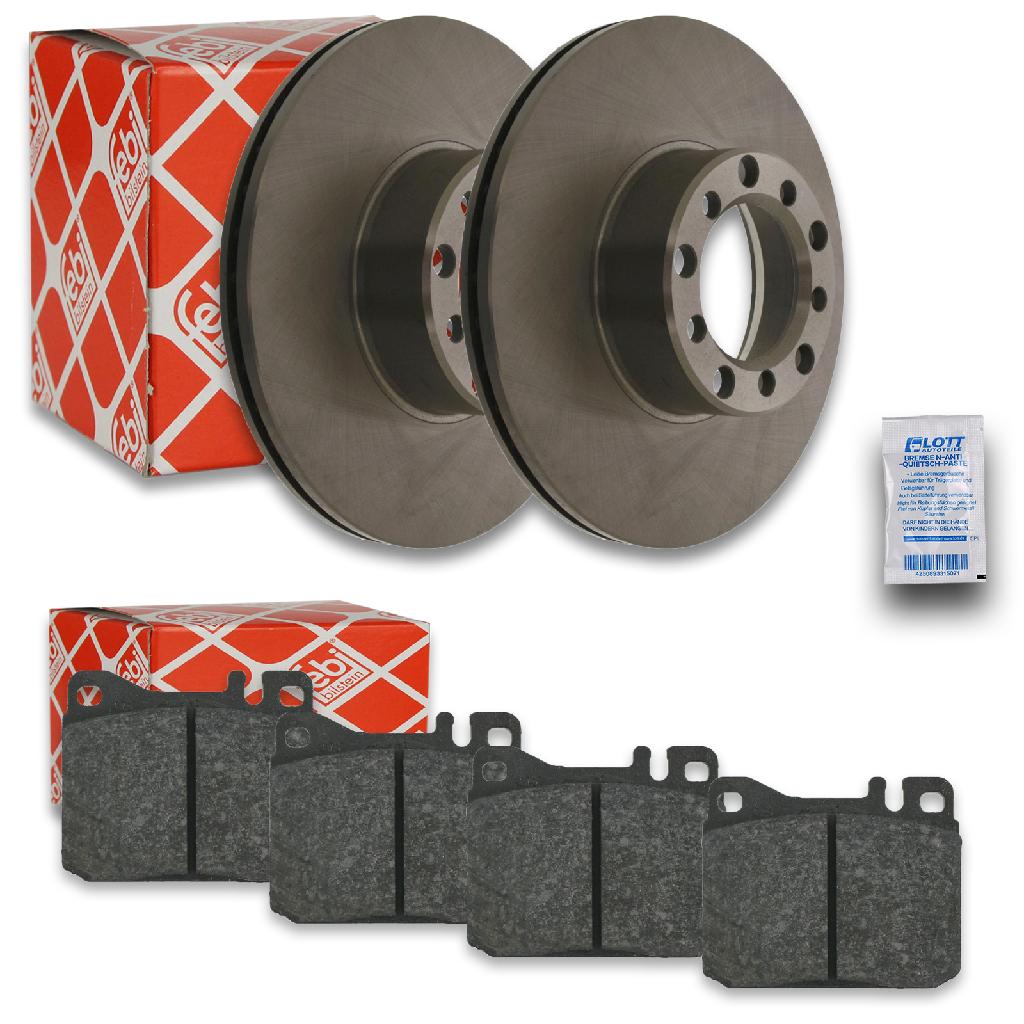 FEBI BILSTEIN Bremsscheibe 08546 + Bremsbelagsatz, Scheibenbremse 16045