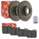 FEBI BILSTEIN Bremsscheibe 08546 + Bremsbelagsatz, Scheibenbremse 16045