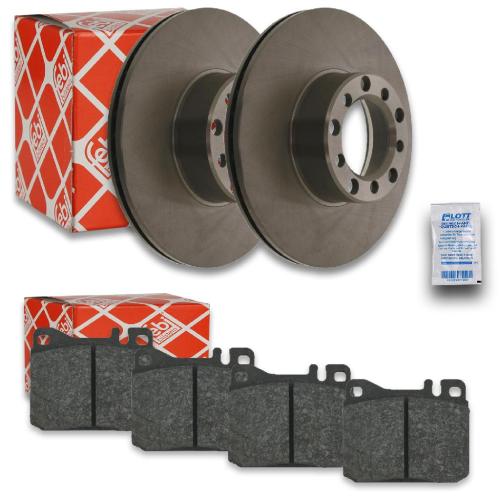 FEBI BILSTEIN Bremsscheibe 08546 + Bremsbelagsatz, Scheibenbremse 16045 Bild FEBI BILSTEIN Bremsscheibe 08546 + Bremsbelagsatz, Scheibenbremse 16045