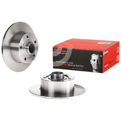 BREMBO Bremsbelagsatz, Scheibenbremse P 85 013 + Bremsscheibe 08.6911.14 Bild BREMBO Bremsbelagsatz, Scheibenbremse P 85 013 + Bremsscheibe 08.6911.14