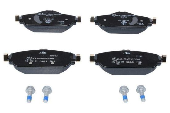 ATE Bremsscheibe 24.0128-0330.1 + Bremsbelagsatz, Scheibenbremse 13.0470-2792.2 + Warnkontakt, Bremsbelagverschleiß 24.8190-0067.2 Bild ATE Bremsscheibe 24.0128-0330.1 + Bremsbelagsatz, Scheibenbremse 13.0470-2792.2 + Warnkontakt, Bremsbelagverschleiß 24.8190-0067.2