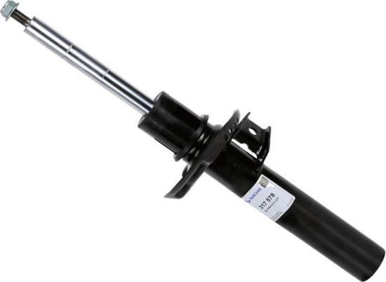 SACHS Federbeinstützlager 802 321 + Stoßdämpfer 317 578 + Staubschutzsatz, Stoßdämpfer 900 136 Bild SACHS Federbeinstützlager 802 321 + Stoßdämpfer 317 578 + Staubschutzsatz, Stoßdämpfer 900 136