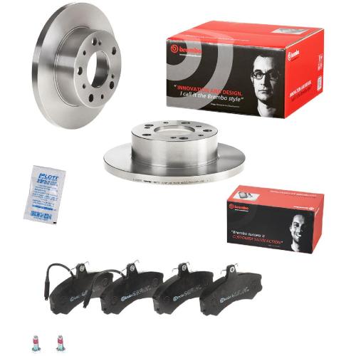 BREMBO Bremsbelagsatz, Scheibenbremse P 23 022 + Bremsscheibe 08.3069.14 Bild BREMBO Bremsbelagsatz, Scheibenbremse P 23 022 + Bremsscheibe 08.3069.14
