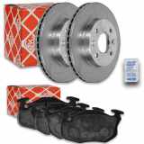 FEBI BILSTEIN Bremsscheibe 09072 + Bremsbelagsatz, Scheibenbremse 16192