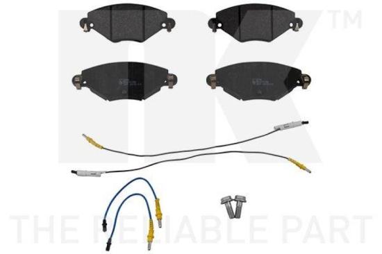 NK Bremsbelagsatz, Scheibenbremse 221944 + Bremsscheibe 201927 Bild NK Bremsbelagsatz, Scheibenbremse 221944 + Bremsscheibe 201927
