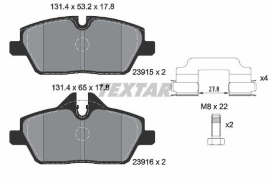 TEXTAR Bremsscheibe 92157905 + Bremsbelagsatz, Scheibenbremse 2391503 + Warnkontakt, Bremsbelagverschleiß 98044900 + Bremsscheibe 92175003 + Bremsbelagsatz, Scheibenbremse 2428901 + Warnkontakt, Bremsbelagverschleiß 98044800 Bild TEXTAR Bremsscheibe 92157905 + Bremsbelagsatz, Scheibenbremse 2391503 + Warnkontakt, Bremsbelagverschleiß 98044900 + Bremsscheibe 92175003 + Bremsbelagsatz, Scheibenbremse 2428901 + Warnkontakt, Bremsbelagverschleiß 98044800