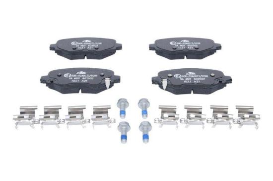 ATE Bremsscheibe 24.0112-0170.1 + Bremsbelagsatz, Scheibenbremse 13.0460-2602.2 Bild ATE Bremsscheibe 24.0112-0170.1 + Bremsbelagsatz, Scheibenbremse 13.0460-2602.2