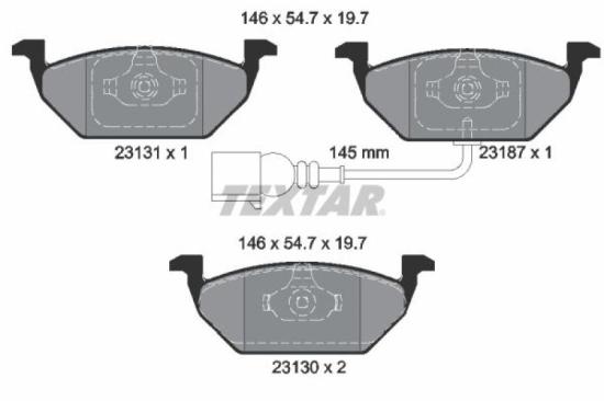 TEXTAR Bremsscheibe 92120700 + Bremsscheibe 92120900 + Bremsbelagsatz, Scheibenbremse 2313101 + Bremsbelagsatz, Scheibenbremse 2391401 Bild TEXTAR Bremsscheibe 92120700 + Bremsscheibe 92120900 + Bremsbelagsatz, Scheibenbremse 2313101 + Bremsbelagsatz, Scheibenbremse 2391401