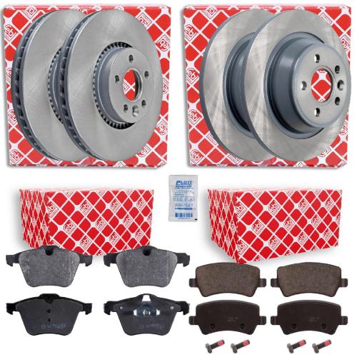 FEBI BILSTEIN Bremsbelagsatz, Scheibenbremse 16625 + Bremsscheibe 175205 + Bremsbelagsatz, Scheibenbremse 16772 + Bremsscheibe 30721 Bild FEBI BILSTEIN Bremsbelagsatz, Scheibenbremse 16625 + Bremsscheibe 175205 + Bremsbelagsatz, Scheibenbremse 16772 + Bremsscheibe 30721