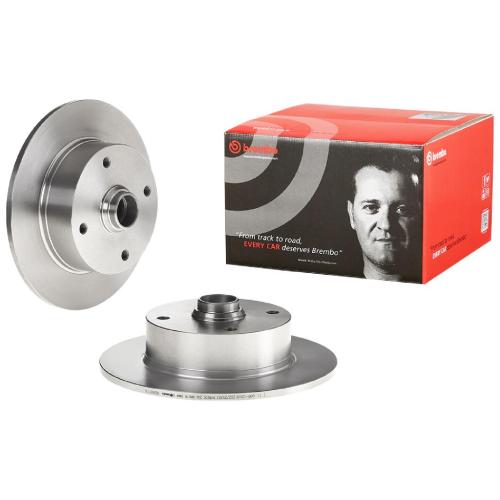 BREMBO Bremsbelagsatz, Scheibenbremse P 06 001 + Bremsscheibe 08.2691.10 Bild BREMBO Bremsbelagsatz, Scheibenbremse P 06 001 + Bremsscheibe 08.2691.10