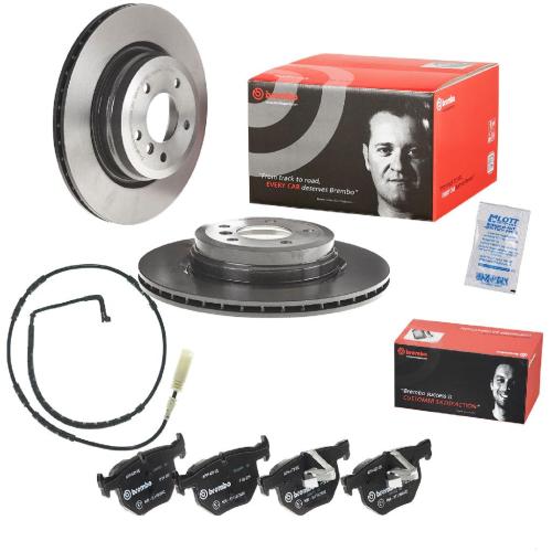 BREMBO Bremsscheibe 09.A270.11 + Warnkontakt, Bremsbelagverschleiß A 00 427 + Bremsbelagsatz, Scheibenbremse P 06 039 Bild BREMBO Bremsscheibe 09.A270.11 + Warnkontakt, Bremsbelagverschleiß A 00 427 + Bremsbelagsatz, Scheibenbremse P 06 039