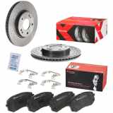 BREMBO Bremsbelagsatz, Scheibenbremse P 30 056 + Bremsscheibe 09.C249.1X