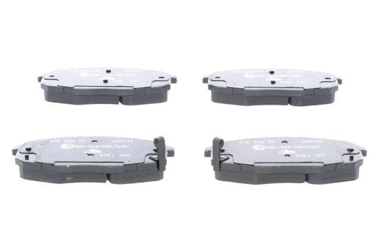 ATE Bremsbelagsatz, Scheibenbremse 13.0470-5742.2 + Bremsscheibe 24.0126-0150.1 Bild ATE Bremsbelagsatz, Scheibenbremse 13.0470-5742.2 + Bremsscheibe 24.0126-0150.1