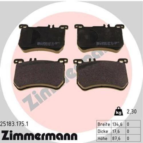 ZIMMERMANN Bremsbelagsatz, Scheibenbremse 25183.175.1 + Bremsscheibe 400.5528.20 FEBI BILSTEIN Warnkontakt, Bremsbelagverschleiß 39247 Bild ZIMMERMANN Bremsbelagsatz, Scheibenbremse 25183.175.1 + Bremsscheibe 400.5528.20 FEBI BILSTEIN Warnkontakt, Bremsbelagverschleiß 39247