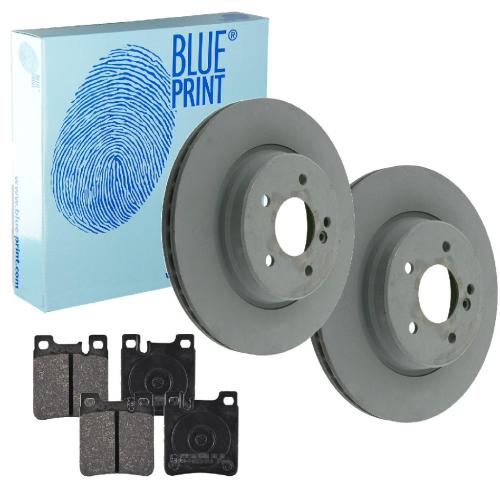 BLUE PRINT Bremsbelagsatz, Scheibenbremse ADA104239 + Bremsscheibe ADA104330 Bild BLUE PRINT Bremsbelagsatz, Scheibenbremse ADA104239 + Bremsscheibe ADA104330