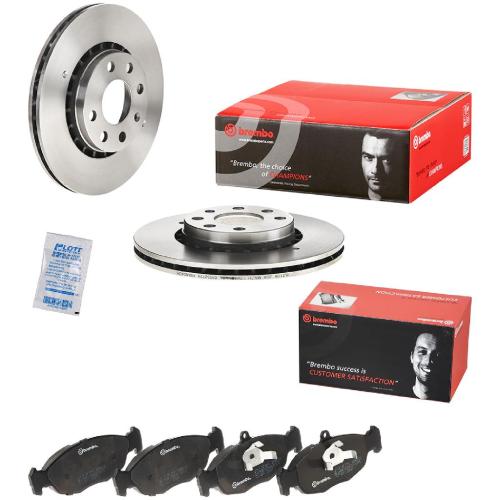 BREMBO Bremsscheibe 09.5527.24 + Bremsbelagsatz, Scheibenbremse P 59 011 Bild BREMBO Bremsscheibe 09.5527.24 + Bremsbelagsatz, Scheibenbremse P 59 011