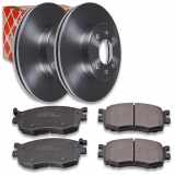 FEBI BILSTEIN Bremsbelagsatz, Scheibenbremse 16699 + Bremsscheibe 31318