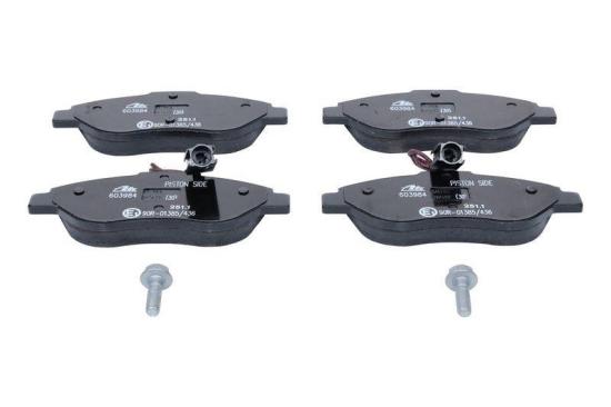 ATE Bremsscheibe 24.0126-0125.1 + Bremsbelagsatz, Scheibenbremse 13.0460-3984.2 Bild ATE Bremsscheibe 24.0126-0125.1 + Bremsbelagsatz, Scheibenbremse 13.0460-3984.2