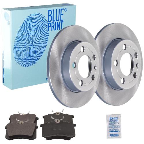 BLUE PRINT Bremsscheibe ADV184353 + Bremsbelagsatz, Scheibenbremse ADV184206 Bild BLUE PRINT Bremsscheibe ADV184353 + Bremsbelagsatz, Scheibenbremse ADV184206