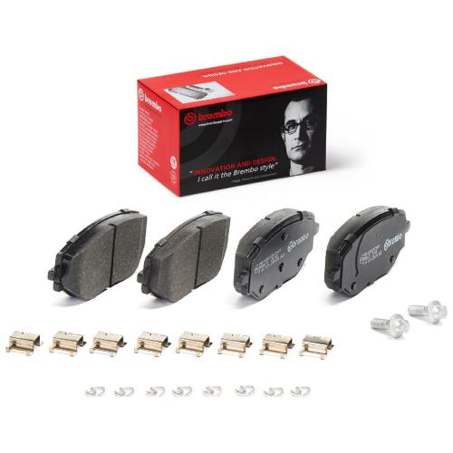 BREMBO Bremsbelagsatz, Scheibenbremse P 68 073 + Bremsscheibe 09.C285.11 Bild BREMBO Bremsbelagsatz, Scheibenbremse P 68 073 + Bremsscheibe 09.C285.11