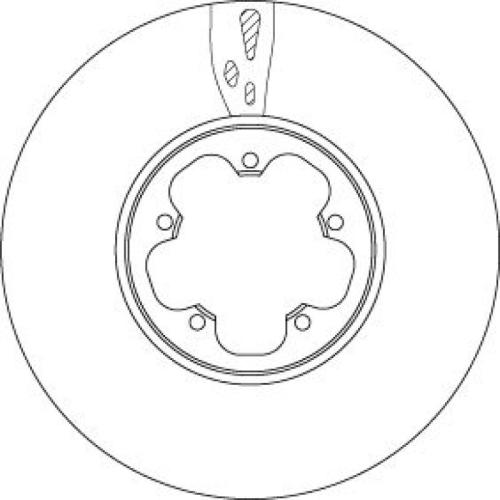 TRW Bremsscheibe DF6752S + Bremsbelagsatz, Scheibenbremse GDB2117 Bild TRW Bremsscheibe DF6752S + Bremsbelagsatz, Scheibenbremse GDB2117