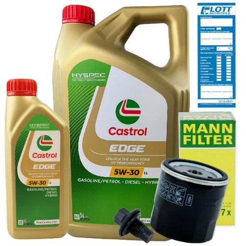 MAPCO Verschlussschraube, Ölwanne 95953 CASTROL Motoröl 15669E + Motoröl 15665F MANN-FILTER Ölfilter W 950/4 Bild MAPCO Verschlussschraube, Ölwanne 95953 CASTROL Motoröl 15669E + Motoröl 15665F MANN-FILTER Ölfilter W 950/4