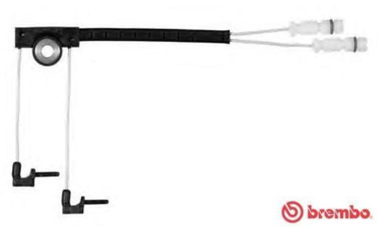 BREMBO Warnkontakt, Bremsbelagverschleiß A 00 281 + Bremsscheibe 08.5444.10 + Bremsbelagsatz, Scheibenbremse P 50 134 Bild BREMBO Warnkontakt, Bremsbelagverschleiß A 00 281 + Bremsscheibe 08.5444.10 + Bremsbelagsatz, Scheibenbremse P 50 134