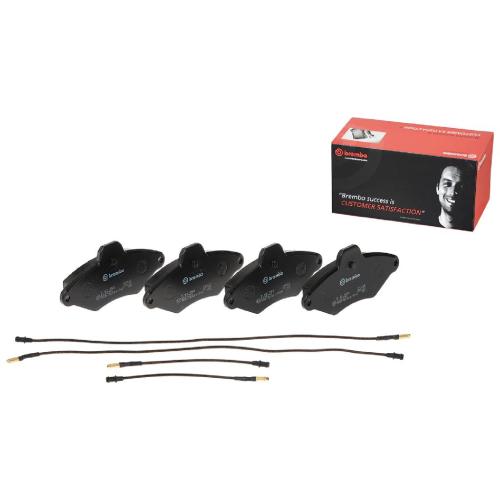 BREMBO Bremsscheibe 09.4987.2X + Bremsbelagsatz, Scheibenbremse P 61 052 Bild BREMBO Bremsscheibe 09.4987.2X + Bremsbelagsatz, Scheibenbremse P 61 052