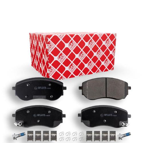 FEBI BILSTEIN Bremsbelagsatz, Scheibenbremse 116229 + Bremsscheibe 107222 Bild FEBI BILSTEIN Bremsbelagsatz, Scheibenbremse 116229 + Bremsscheibe 107222