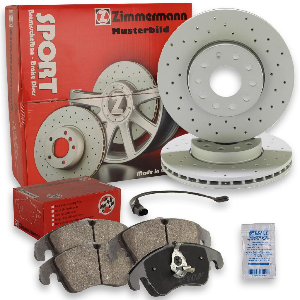 ZIMMERMANN BREMSEN SET