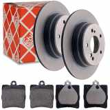 FEBI BILSTEIN Bremsscheibe 04629 + Bremsbelagsatz, Scheibenbremse 16147