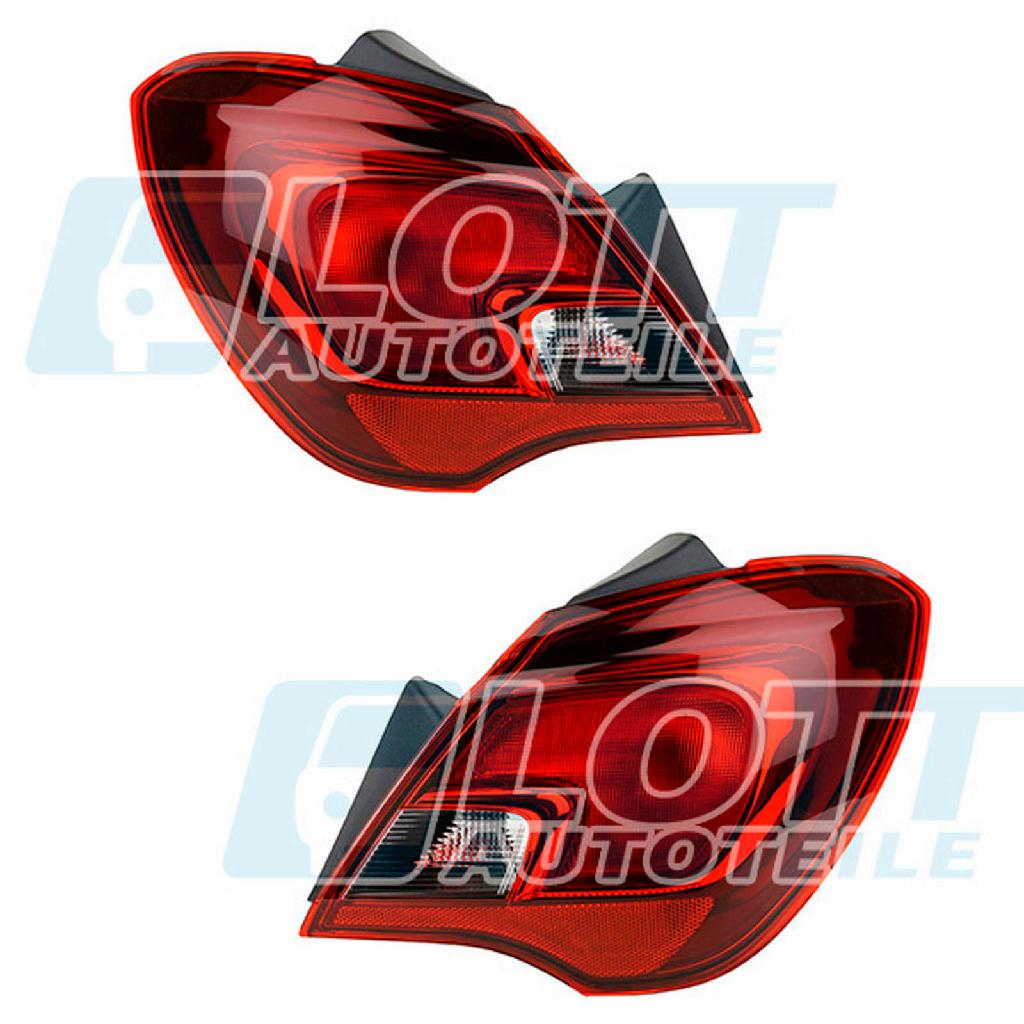 JOHNS Heckleuchte 55 58 87-1 + Heckleuchte 55 58 88-1