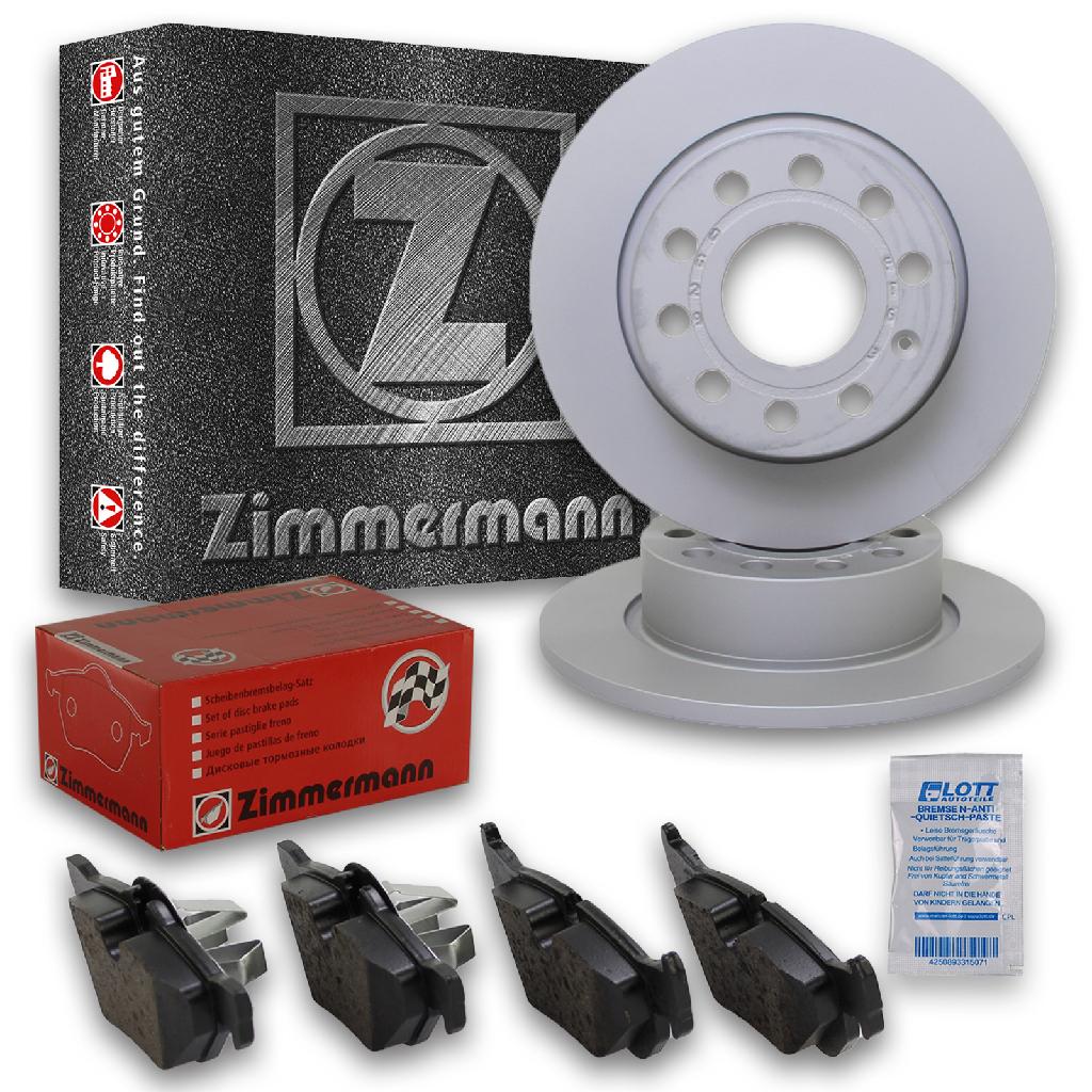 ZIMMERMANN Bremsbelagsatz, Scheibenbremse 23554.170.1 + Bremsscheibe 600.3234.20