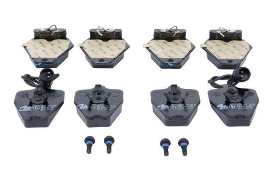 ATE Bremsscheibe 24.0130-0104.1 + Bremsbelagsatz, Scheibenbremse 13.0460-2700.2 Bild ATE Bremsscheibe 24.0130-0104.1 + Bremsbelagsatz, Scheibenbremse 13.0460-2700.2