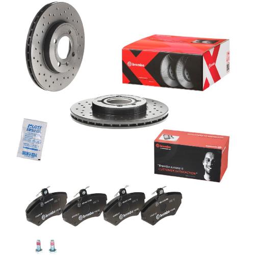 BREMBO Bremsbelagsatz, Scheibenbremse P 85 032 + Bremsscheibe 09.5166.1X Bild BREMBO Bremsbelagsatz, Scheibenbremse P 85 032 + Bremsscheibe 09.5166.1X