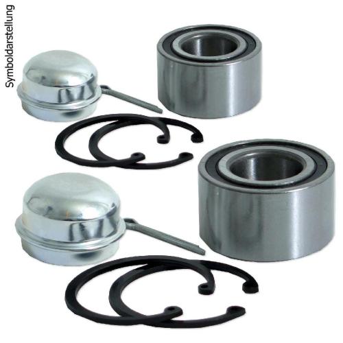 MAPCO Sensorring, ABS 26752/7 A.B.S. Radbremszylinder 42005X + Bremsbackensatz 8871 + Zubehörsatz, Bremsbacken 0680Q + Radlagersatz 200001 + Bremstrommel 2325-S Bild MAPCO Sensorring, ABS 26752/7 A.B.S. Radbremszylinder 42005X + Bremsbackensatz 8871 + Zubehörsatz, Bremsbacken 0680Q + Radlagersatz 200001 + Bremstrommel 2325-S