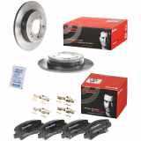 BREMBO Bremsbelagsatz, Scheibenbremse P 30 094 + Bremsscheibe 08.C172.21