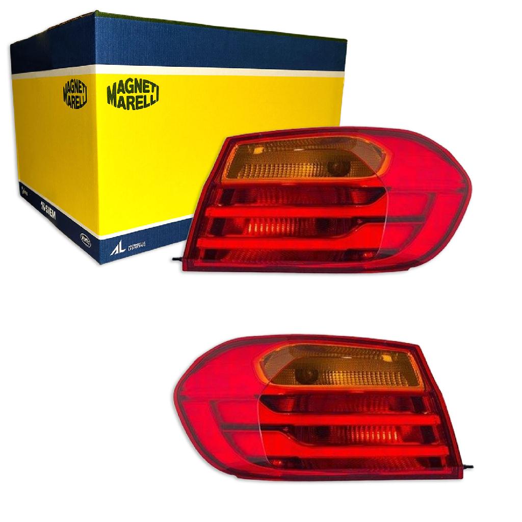 MAGNETI MARELLI Heckleuchte 715011114002 + Heckleuchte 715011114001