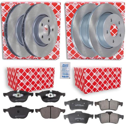 FEBI BILSTEIN Bremsbelagsatz, Scheibenbremse 16479 + Bremsscheibe 39689 + Bremsbelagsatz, Scheibenbremse 16718 + Bremsscheibe 24566 Bild FEBI BILSTEIN Bremsbelagsatz, Scheibenbremse 16479 + Bremsscheibe 39689 + Bremsbelagsatz, Scheibenbremse 16718 + Bremsscheibe 24566